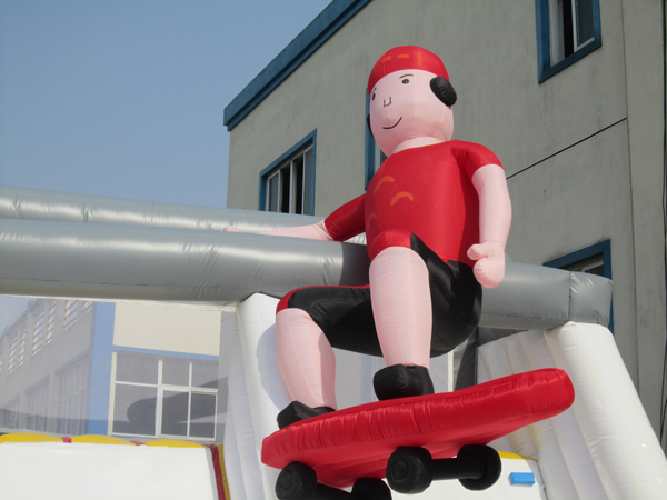 inflatable slide