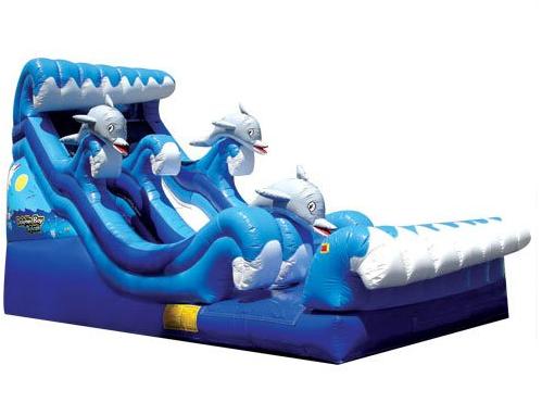 inflatable slide