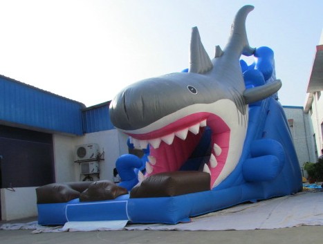 inflatable slide