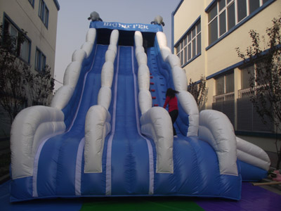 inflatable slide