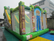 inflatable slide