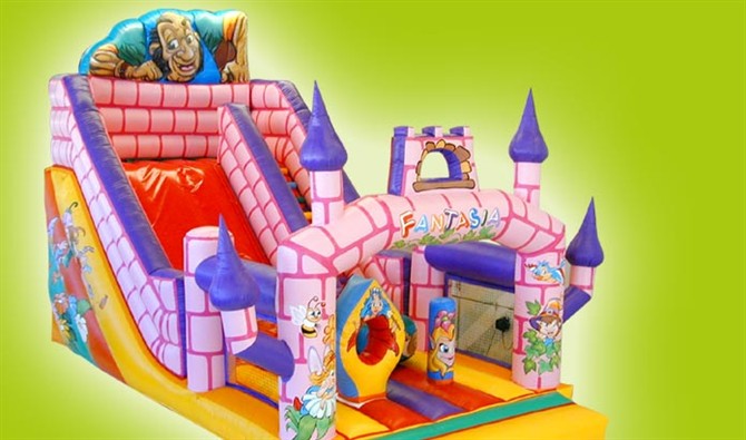 inflatable slide