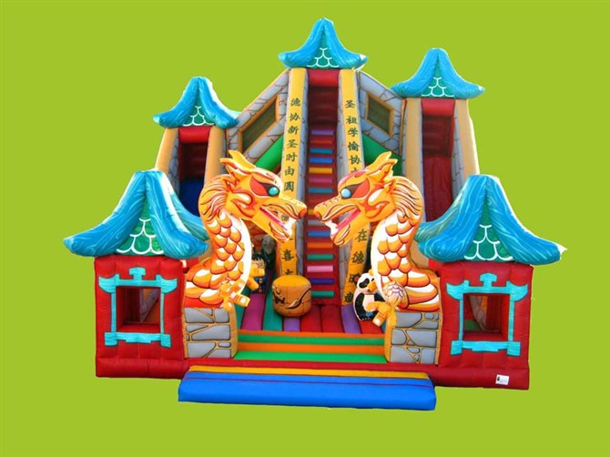 inflatable slide