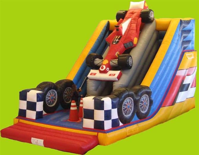 inflatable slide