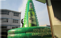 Inflatable rock climbing