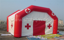 Inflatable tent