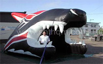 inflatable tent