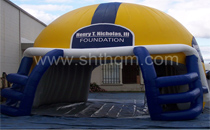 inflatable tent