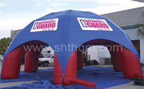 inflatable tent