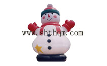Inflatable santa claus