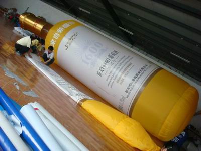 advertising bottle