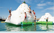 inflatable water iceberg