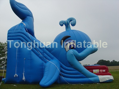 inflatable slide