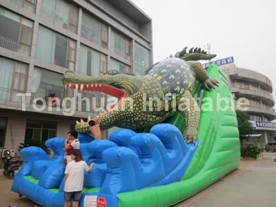 inflatable slide