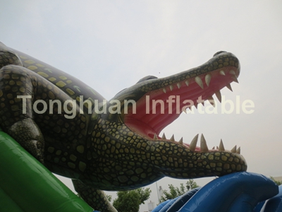 inflatable slide